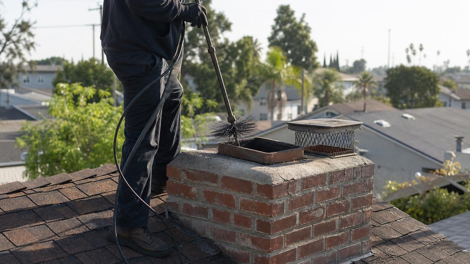 Practical chimney sweep & inspection in Long Beach